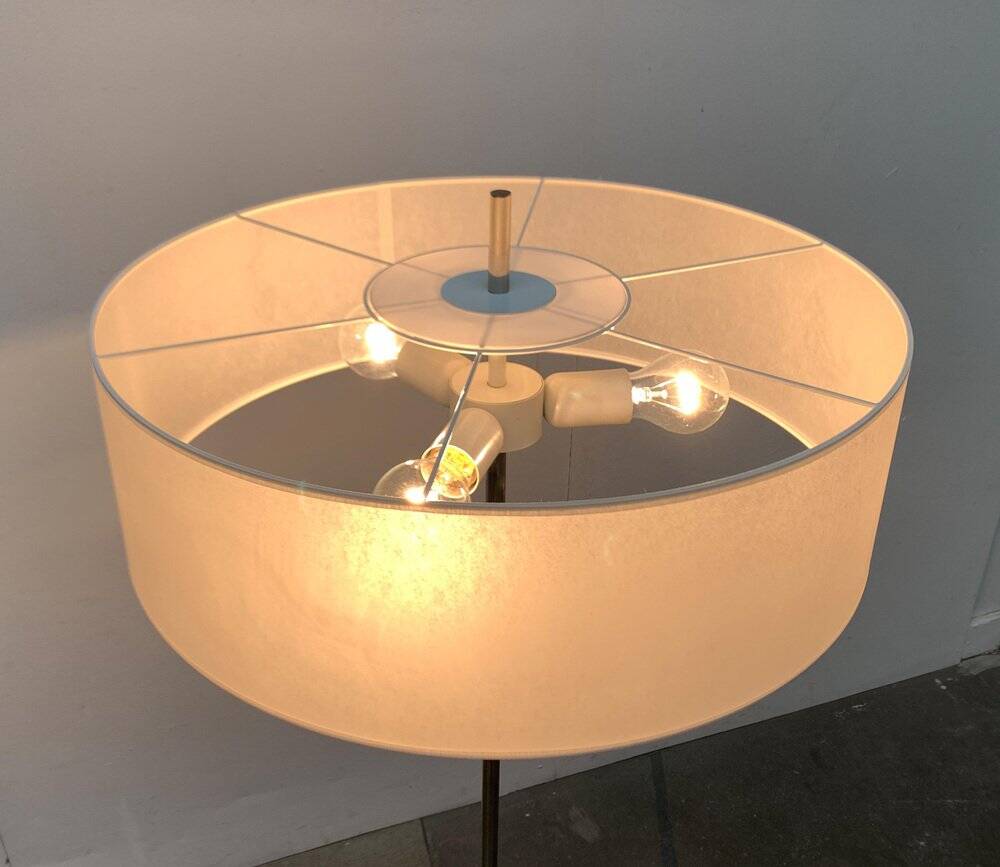 Mid-century minimalist Danish tripod floor lamp, 1960s