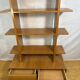 Unité de rangement en teck de style mid-century modern / Paravent d'inspiration scandinave