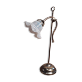 Opalescent tulip swing lamp 1900