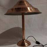 Red copper table lamp 1920/30's