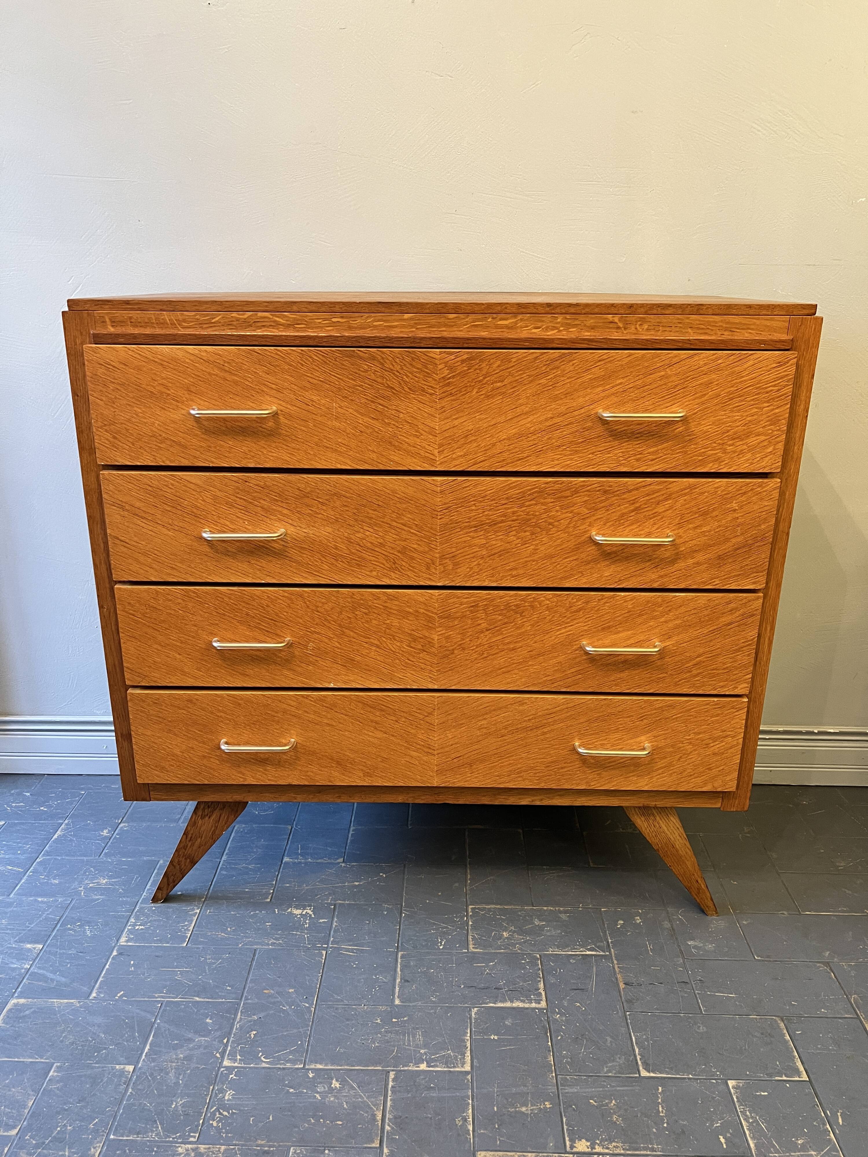 Vintage dresser compass feet