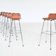 Charlotte Perriand set of six bar stools Les Arcs Ski Resort France 1960