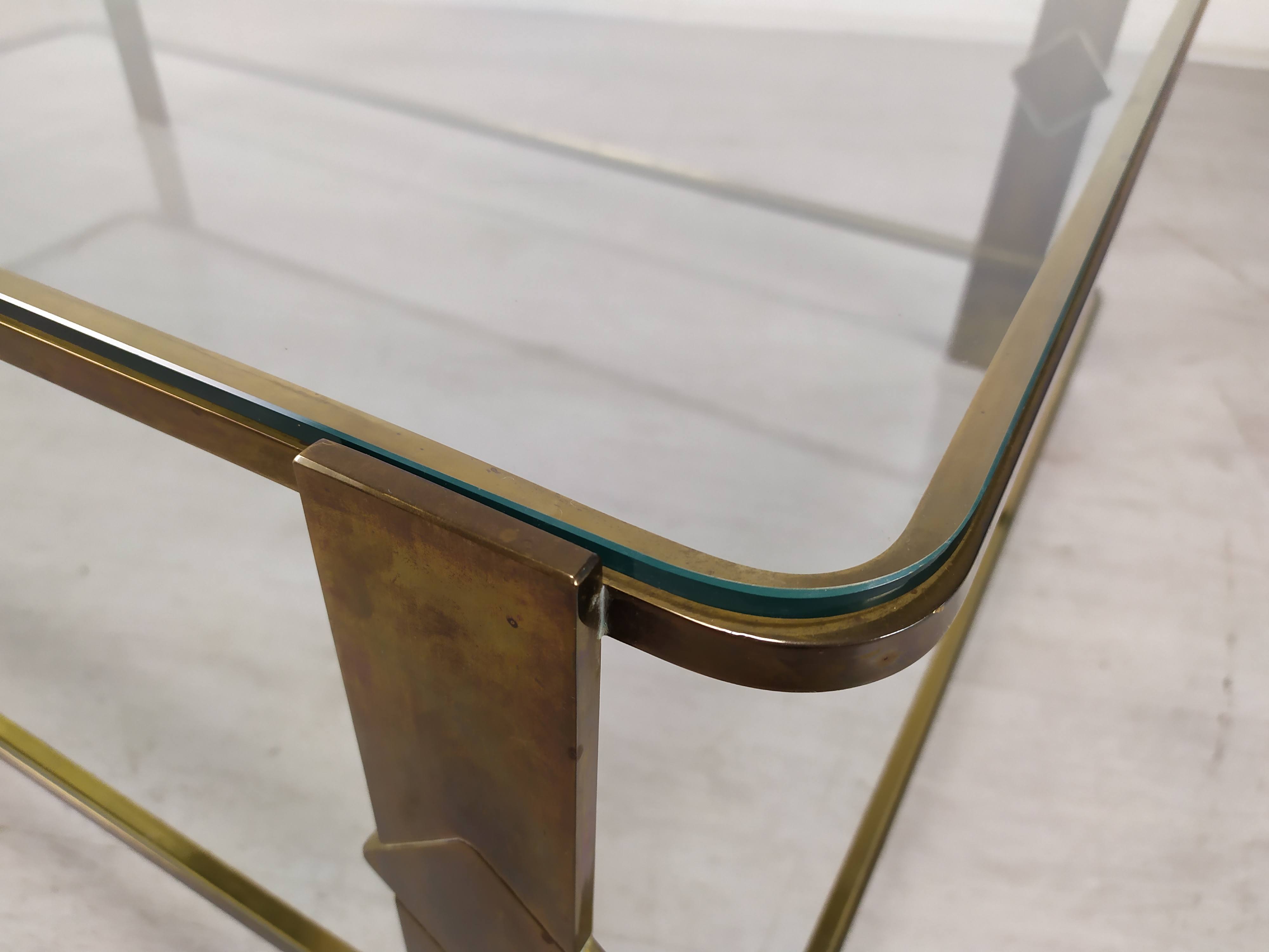 Coffee table bronze house malabert