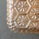 Wall light ceiling light amber gold glass 1970 1980 seventies
