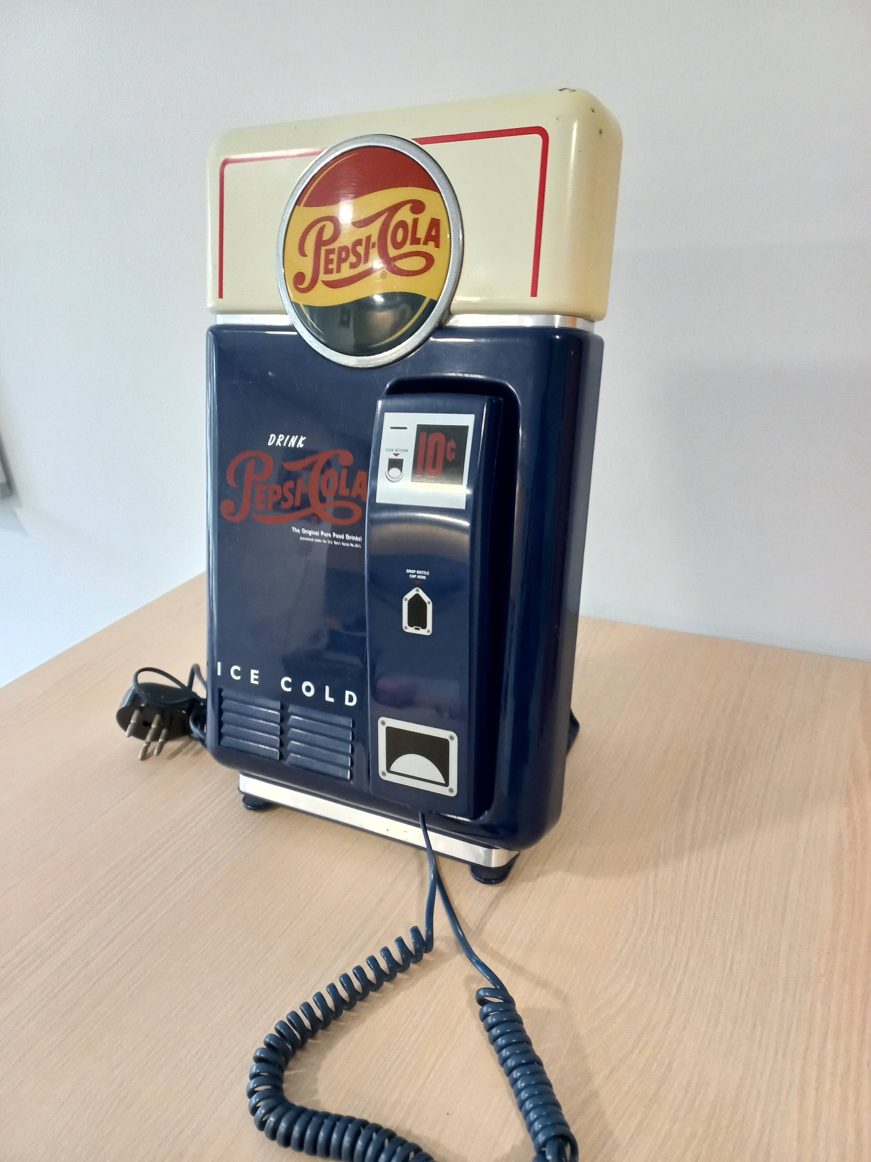 Retro Vintage Pepsi Cola Advertising Wall Telephone
