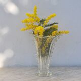 Art Deco Murano Bullicante Vase by Barovier & Toso, 1950s