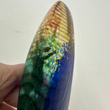 Bertil Vallien for Kosta Boda glass tidy, 1990's  Sweden