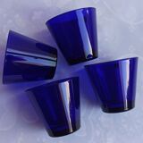 Kaj Franck Kartio cobalt Litalla glasses