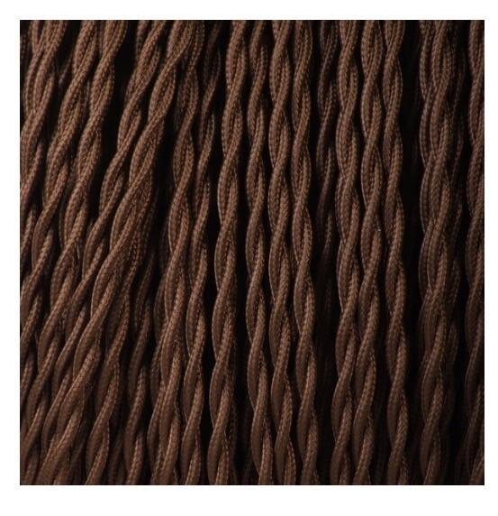 Ceramic lamp base, 2M new fabric cable.