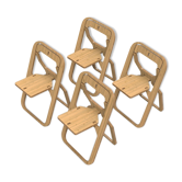 Lot de 4 chaises pliantes