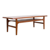Table basse danoise en teck par Nils Bach, années