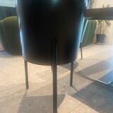 Costes Starck design black chairs