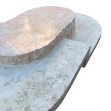 Stone coffee table