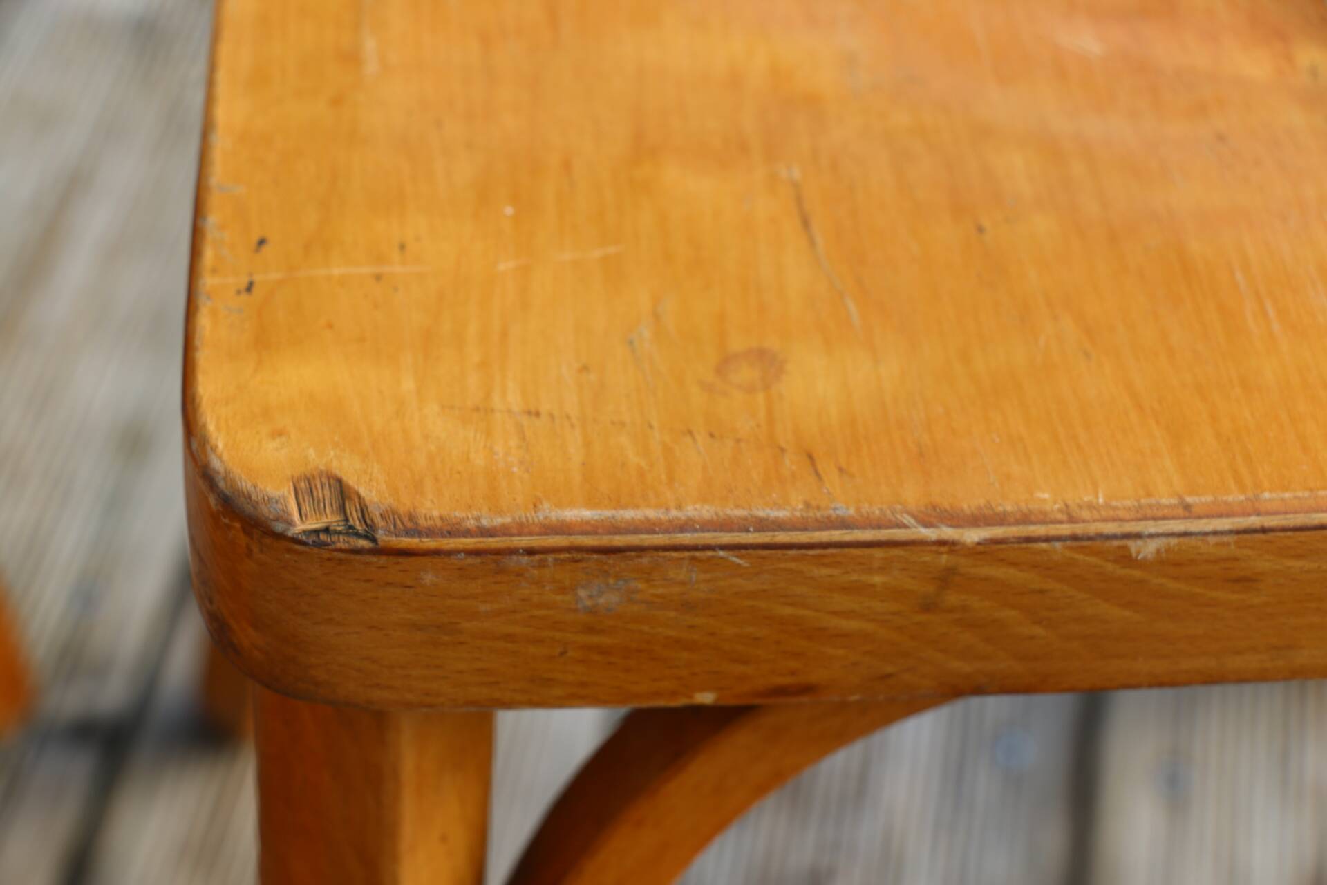 10 chaises BAUMANN N°29 hêtre clair