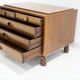 Walnut chest of drawers by Gianfranco Frattini for Bernini.