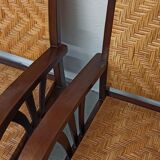 Pair of colonial style armchairs