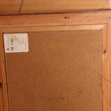 Original mid-century Swedish oil on panel – “Bloomer” by Hans Ripa – vintage & framed – 61.5 × 53 cm