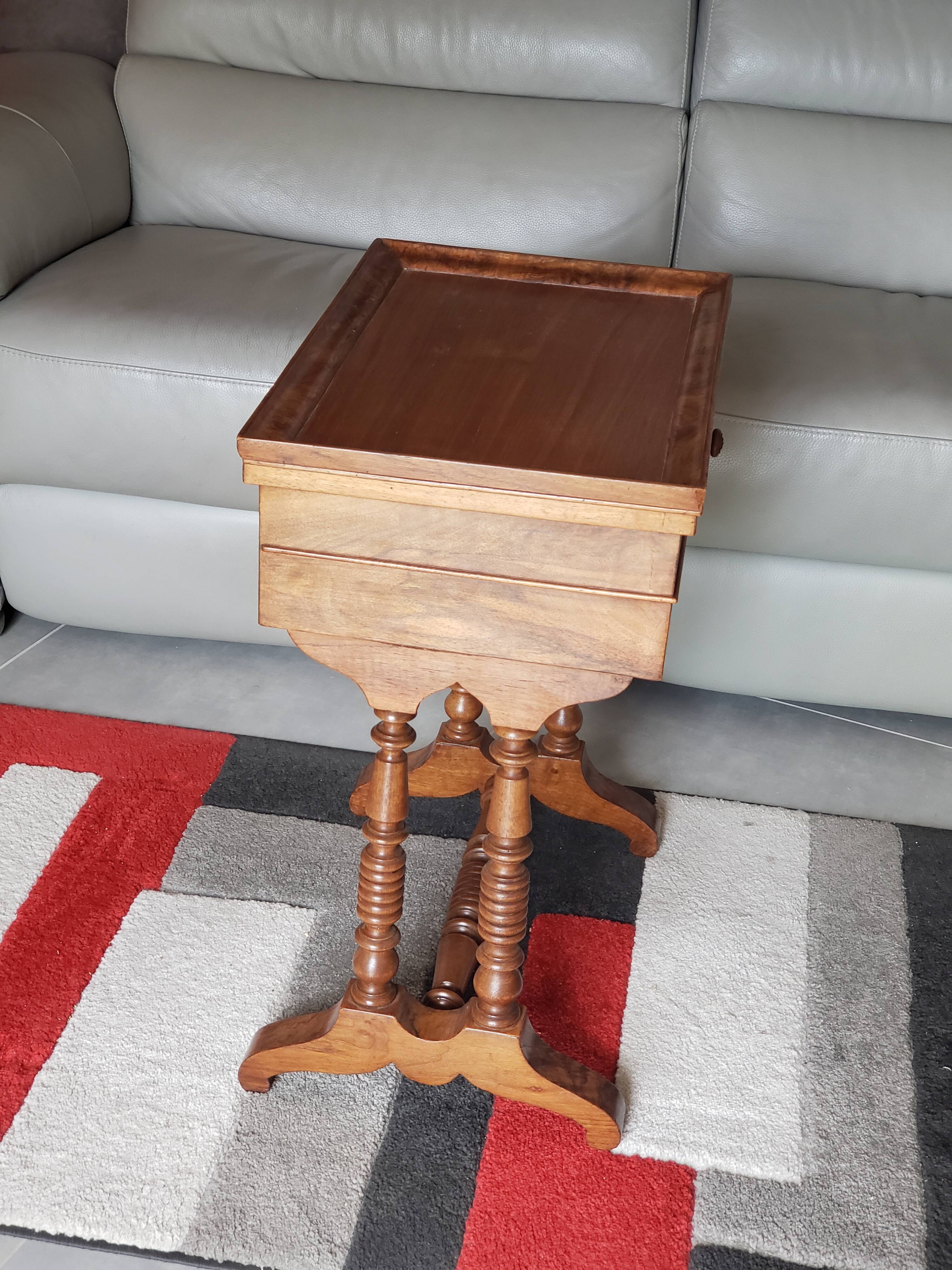 Vintage wooden dressing table