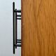Pair of modernist honey wood bedside tables, 1950 design.