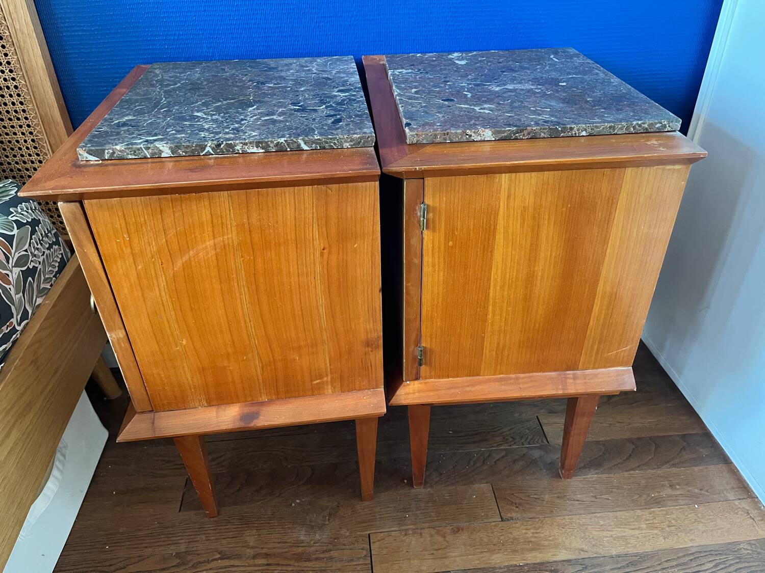 Vintage bedside tables