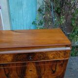 Semainier d'époque Louis Philippe en noyer du 19e siècle