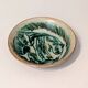 Stoneware bowl signed Maurice A. stylised wild boar – studio pottery