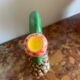 Superb Vintage Sicilian Ceramic Cactus Carafe