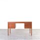 Mid-Century Danish Teak Desk from Domino Møbler, 1960s.