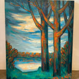 Landscape signed Godelier