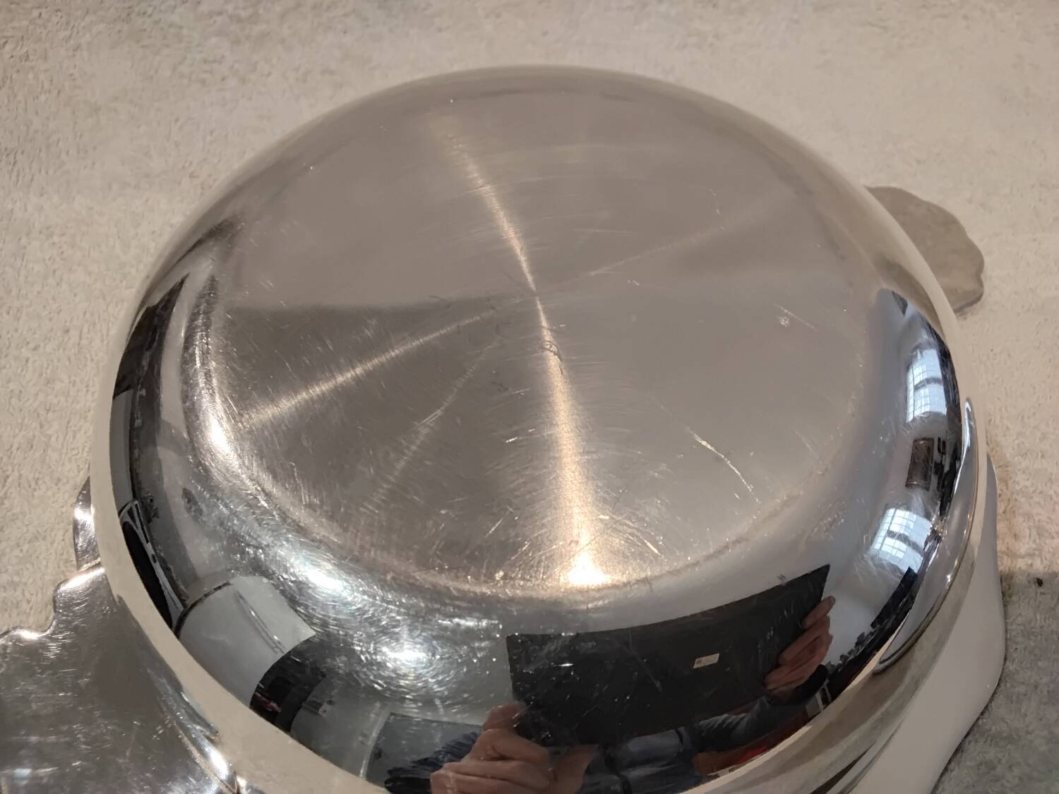 Silver-plated metal covered vegetable dish by Christofle Vendôme silversmiths
