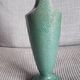 Vintage 1930s large vase in ceramic signed Sarreguemines.