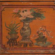 Antique lacquered elm wood buffet – China, circa 1900
