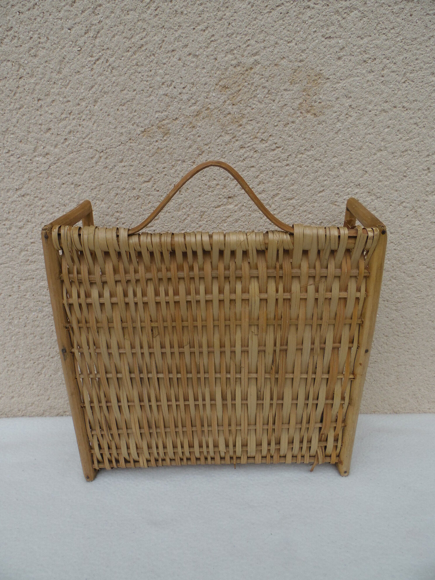 Shelf wicker 2 compartments a ask or suspend