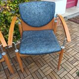 Set of four armchairs