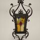 Wrought iron lantern