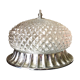 Sea urchin-tipped ceiling lamp with diamond-tipped glass