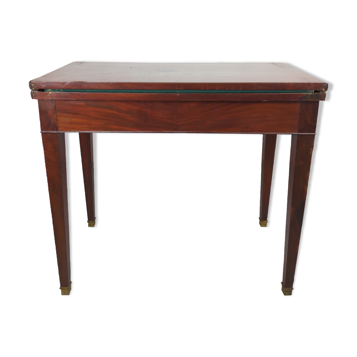 Game table wallet mahogany veneer era empire