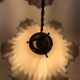 Suspension en opaline vintage