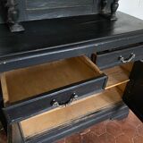 Black wooden buffet