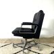 Office Chair In Leatherette On Wheels By Vaghi, Italy, 1960s