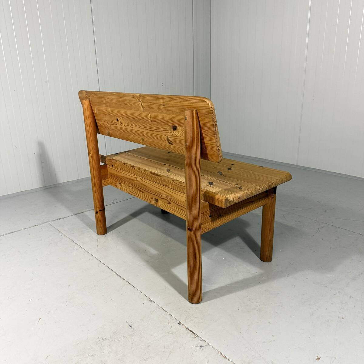 Korup Design solid pine benches with storage space Denmark