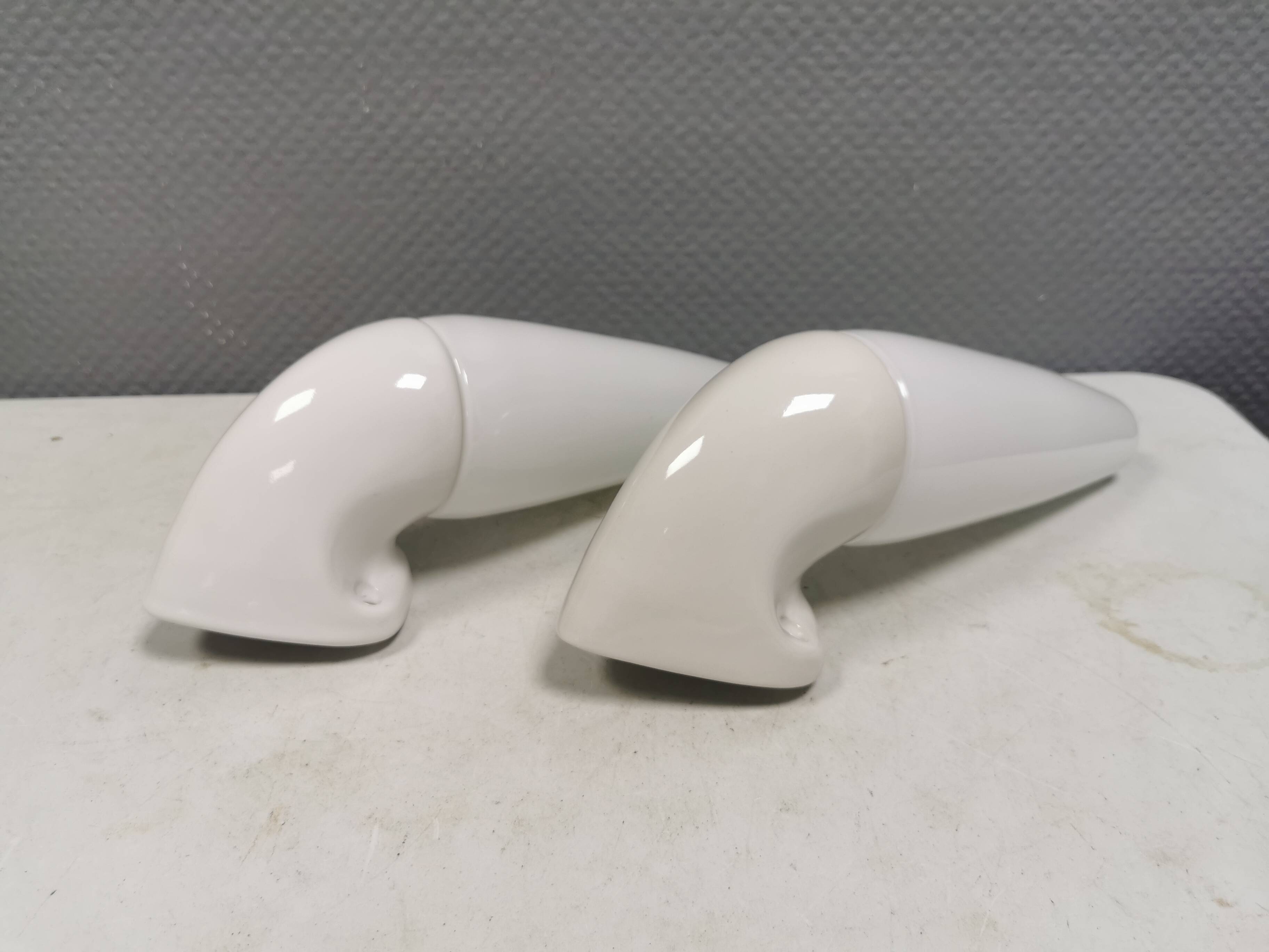 Lampes de salle de bain en céramique vintage par Sigvard Bernadotte, IFÖ Suède.