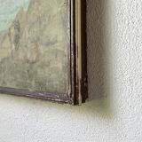 Painting on wood 1900