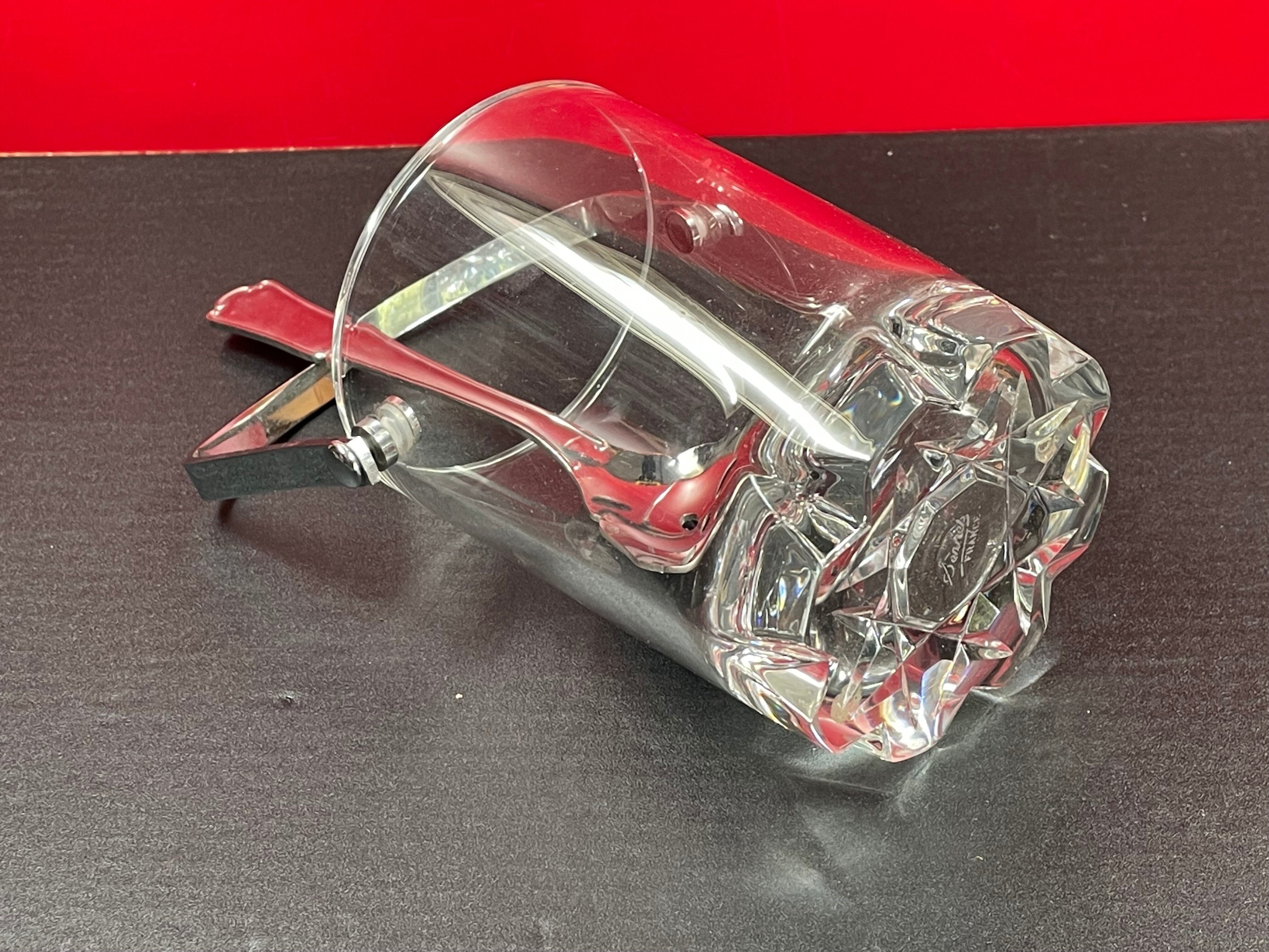 Ice bucket, vintage, Sèvres France, ice cubes, 13 x 10 cm, 1 kg, ice bucket