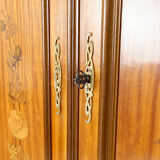 Mahogany inlaid Art Nouveau cabinet, France, circa 1900