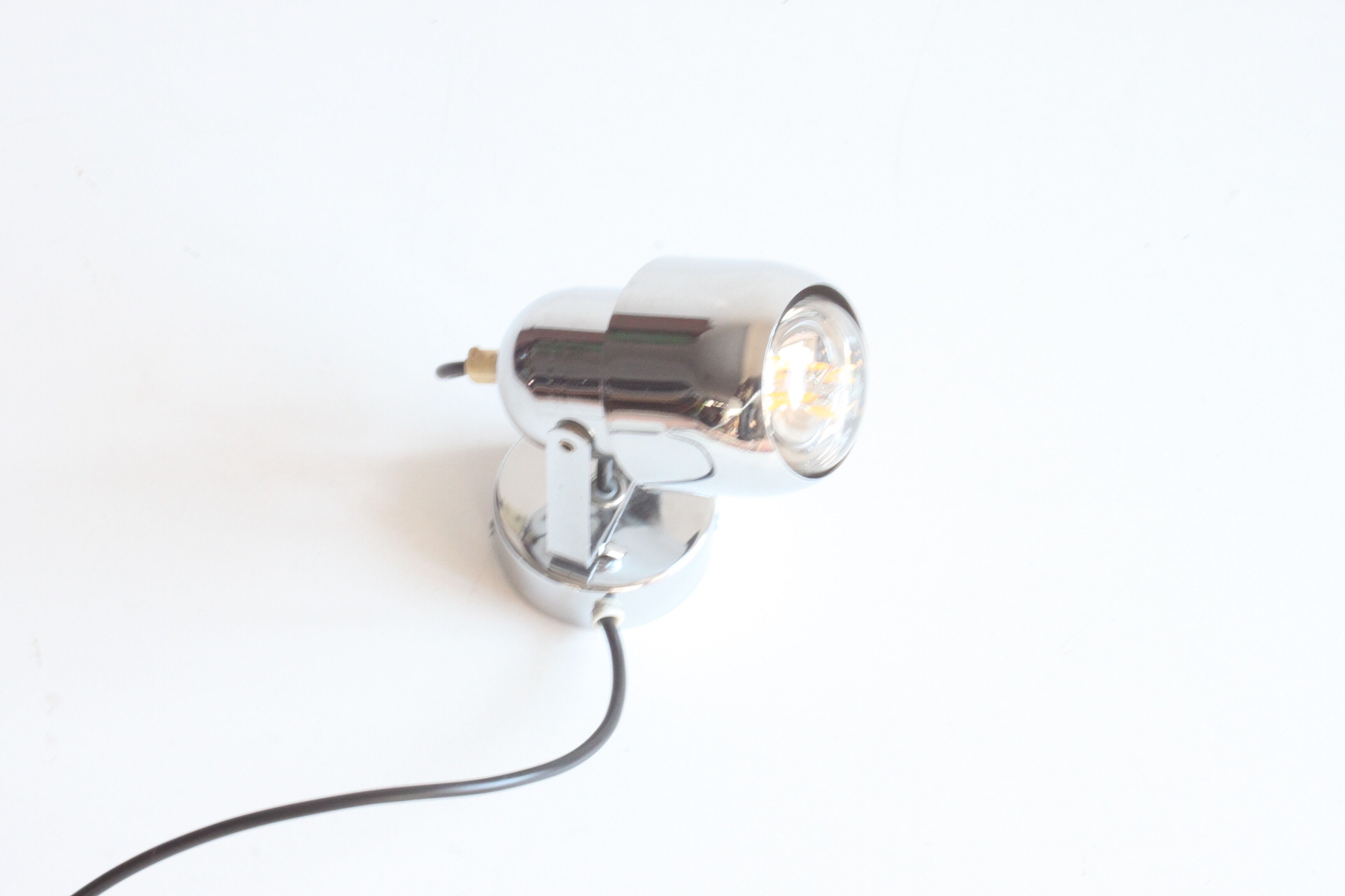 Space age chrome spotlights by Massive Belgium 1960s 70s