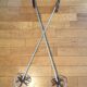 Paire de bâton de ski vintage L=129cm