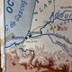 Map old region Marseille and Bordeaux