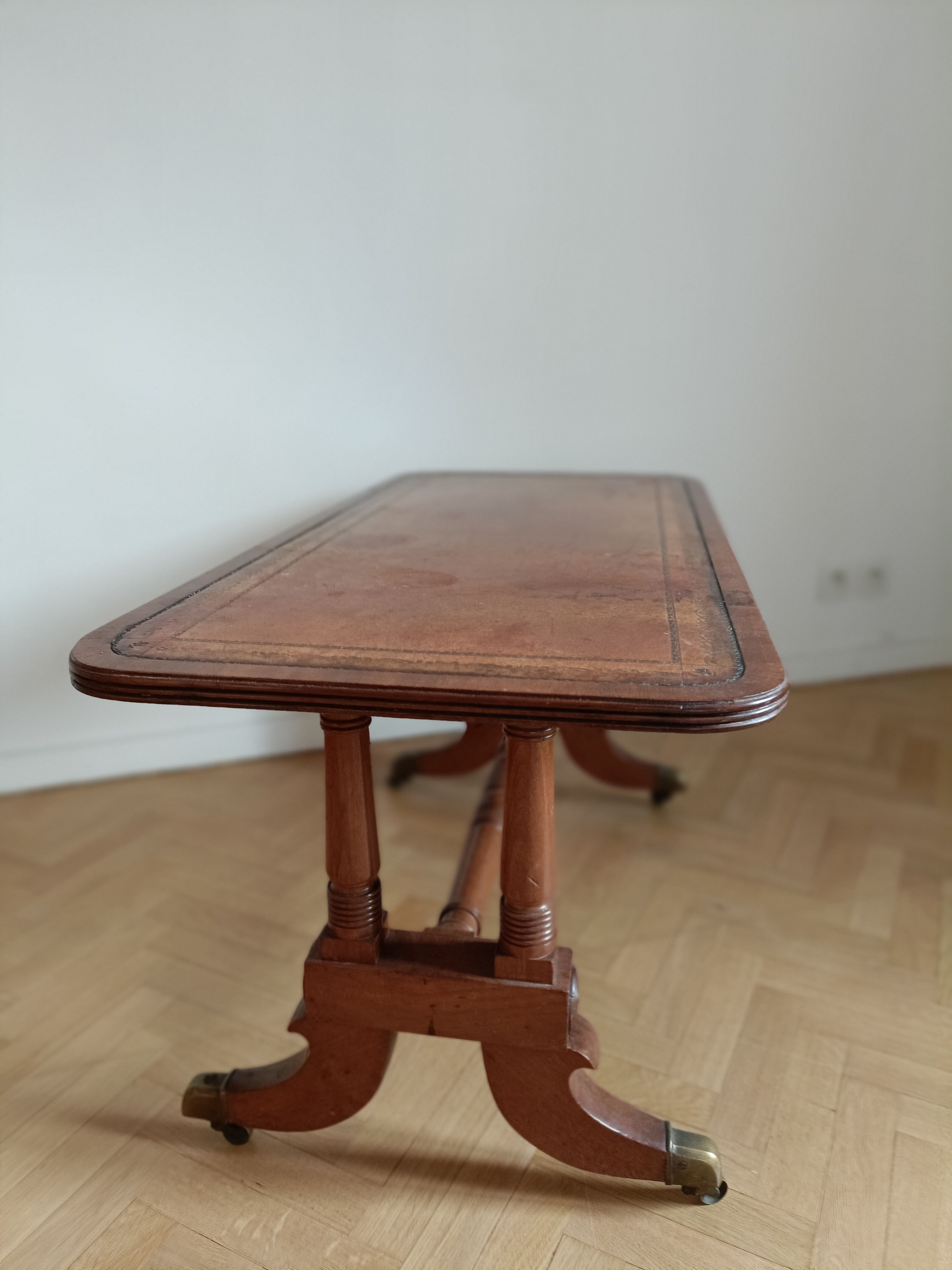 Mahogany English coffee table