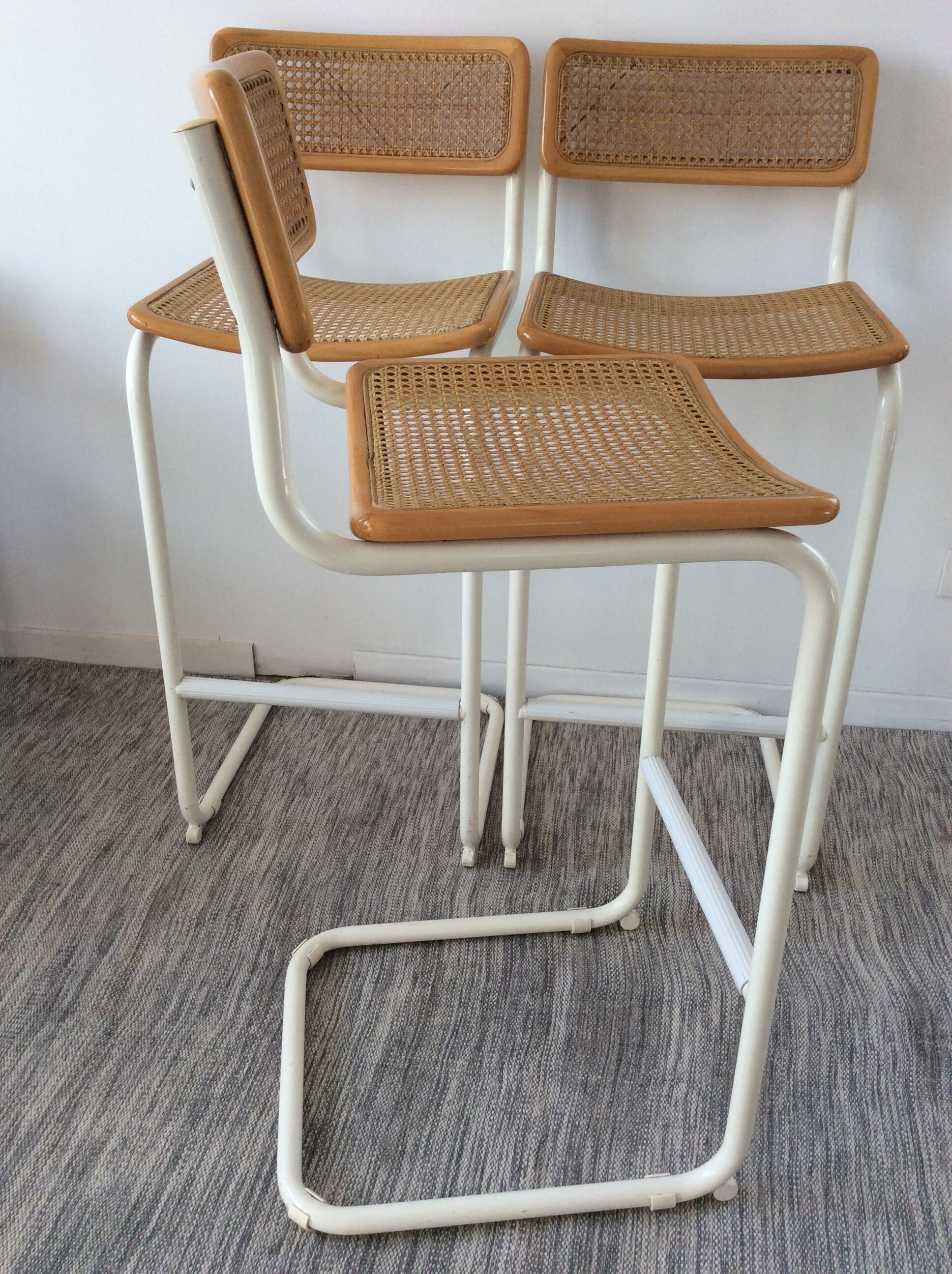 Série de 3 chaises hautes